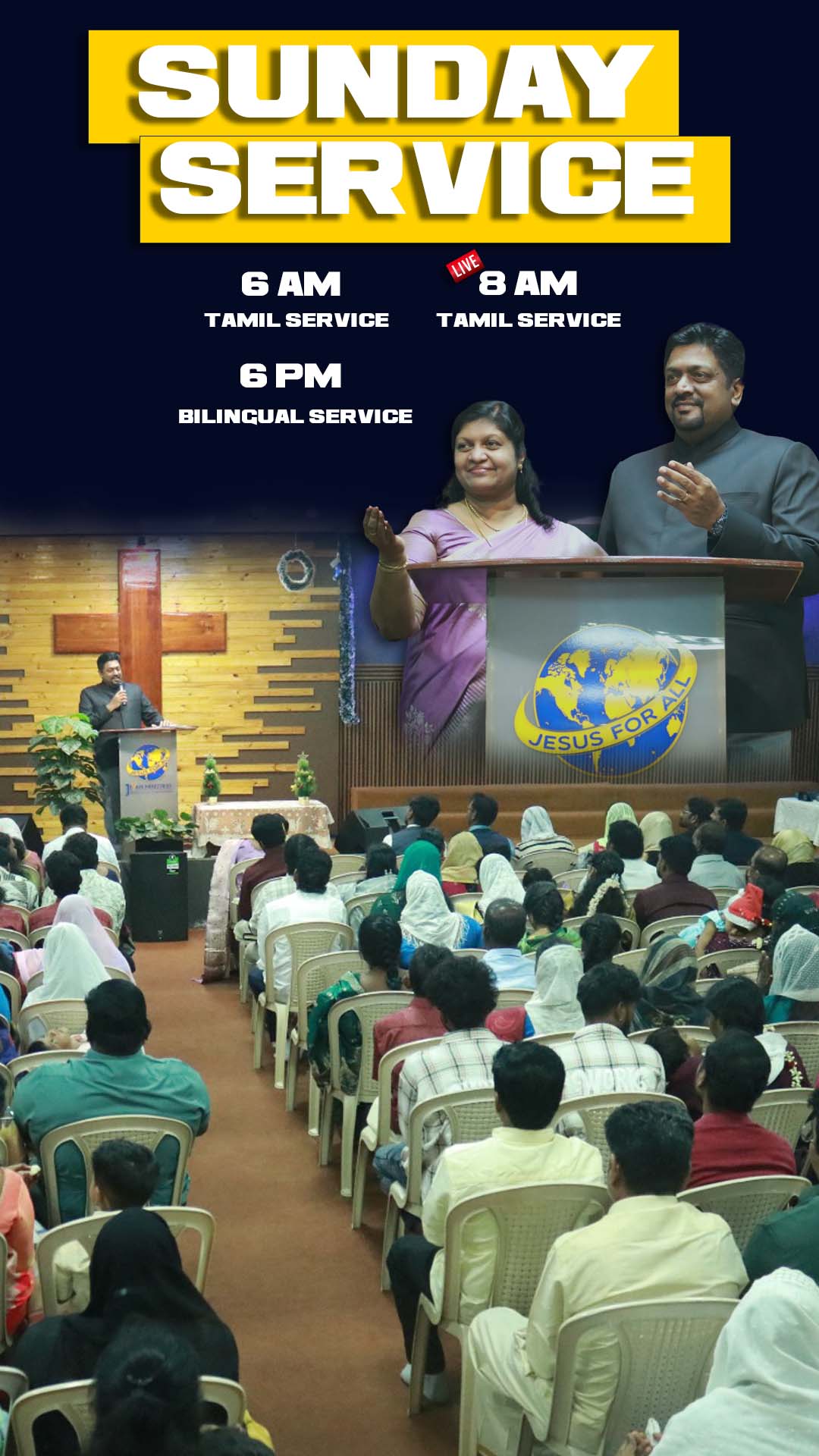  Bro.Joseph Charles and Sis.Gladys Charles